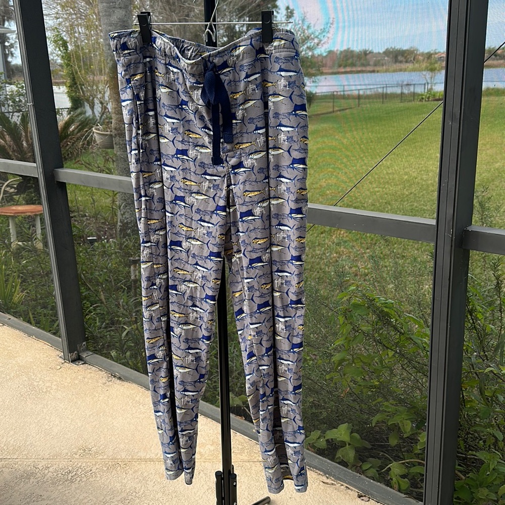 Guy Harvey Sailfish Pajama Pants XL super soft